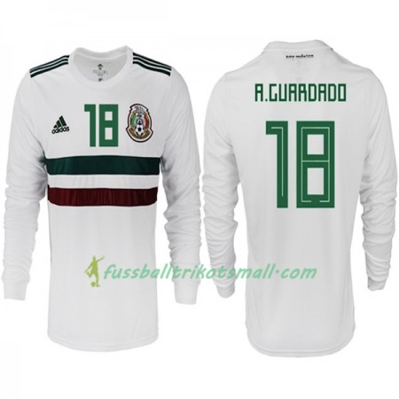 Fußballtrikots Mexiko A.GUARDADO 18 WM 2018 Langarm Auswärts-trikot kaufen